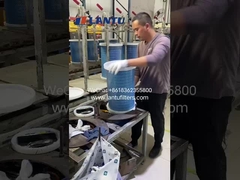 LANTU Truck Airfilter cap productie lijn workshop