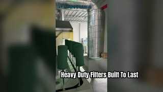 Automatische coatinglijn voor filterbussen | Fabrieksproductie